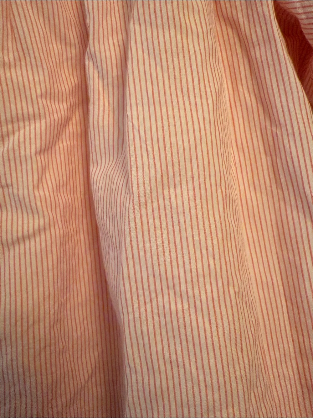 Pink pinstriped Oak Meadow dress - Picture 3 of 4